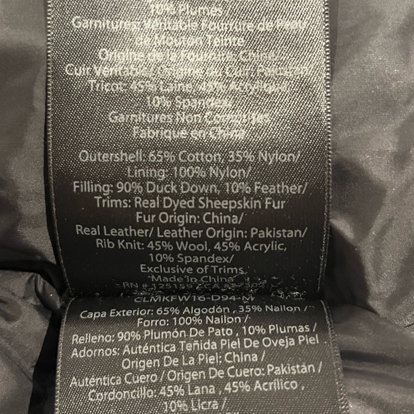 Mackage Down-filled Coat - PERFECT CONDITION - Picture 5 of 7